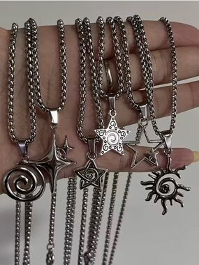 Anime Punk Gothic Fantasy Cosplay Necklace NEW Jewelry Fashion Women Beauty x6